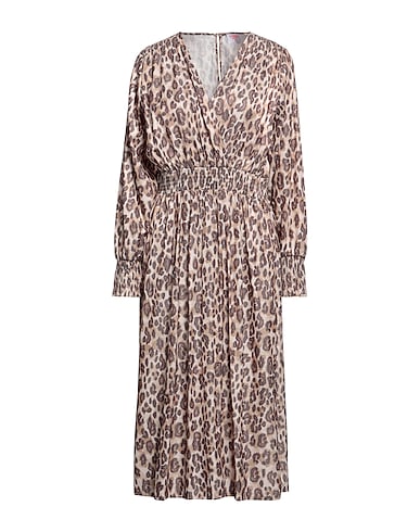 SUN 68 Платье миди 55% Вискоза, 45% Полиэстер