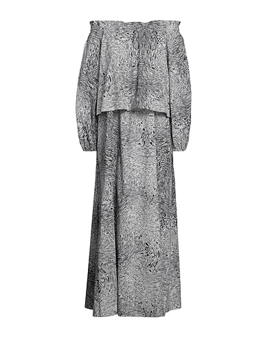 FEDERICA TOSI Long dress White 100% Cotton