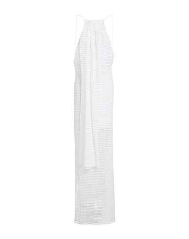 ART ESSAY Long dress White 100% Cotton