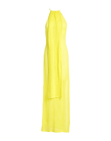 ART ESSAY Vestito lungo Giallo 100% Cotone