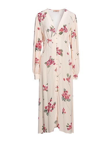 TWINSET Long dress Ivory 100% Viscose