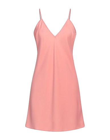 TWINSET Short dress Salmon pink 100% Polyester
