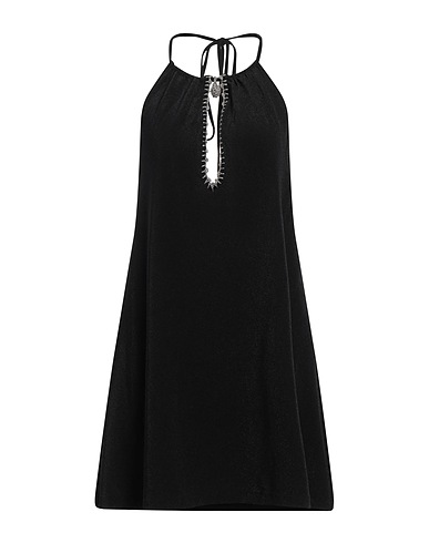VALERY Short dress Black 80% Polyamide, 20% Elastane