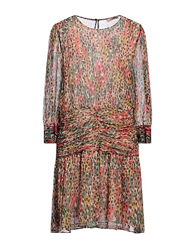 TWINSET Short dress Salmon pink 100% Viscose