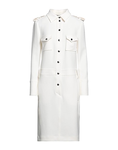 BCBGMAXAZRIA Hemdkleid BIANCO 63% Polyester, 33% Rayon, 4% Elastan