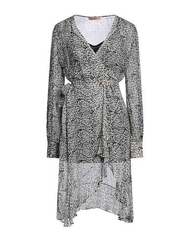 TWINSET Short dress White 100% Viscose