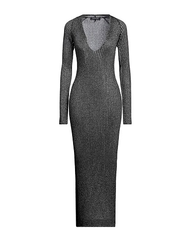 BCBGMAXAZRIA Sheath dress NERO 66% Polyester, 34% Viscose