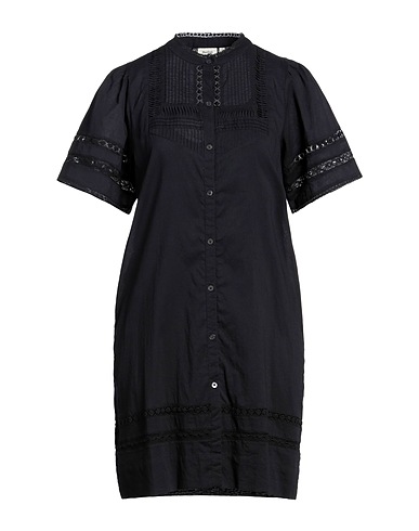 HARTFORD Shirt dress Black 100% Cotton