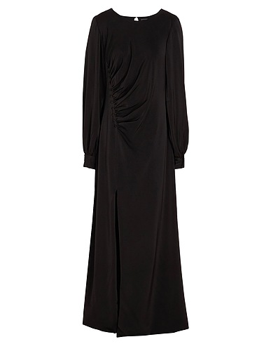 8 by YOOX Elegant dress L/SLEEVE FRONT SLIT MAXI DRESS
95% Recycled polyester, 5% Elastane