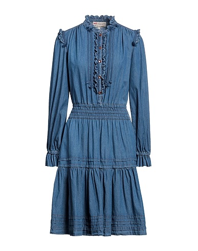 MAISON COMMON Denim dress Blue 100% Cotton