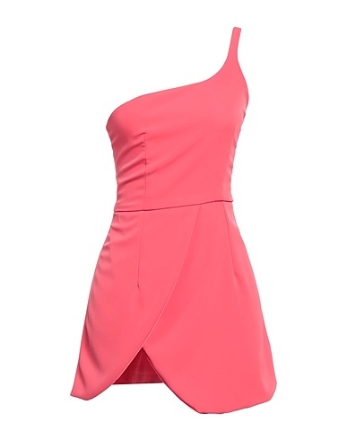 FELEPPA Short dress Salmon pink 96% Polyester, 4% Elastane