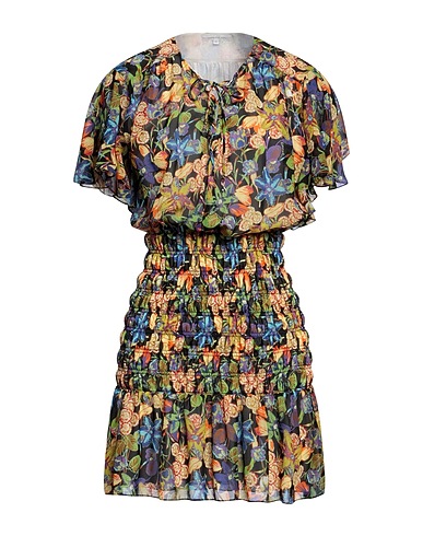 PATRIZIA PEPE Short dress Yellow 100% Polyester