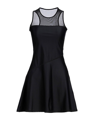 JOHN RICHMOND Minivestido Negro 90% Poliéster, 10% Elastán