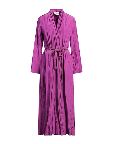 FORTE_FORTE Vestido midi 52% Poliéster, 48% Algodón