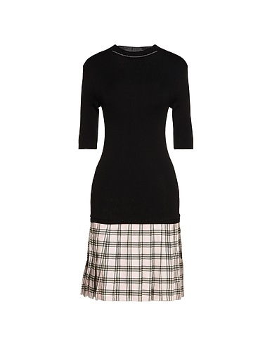 MAJE Short dress 64% Viscose, 36% Polyamide, Cotton, Wool, Synthetic fibers