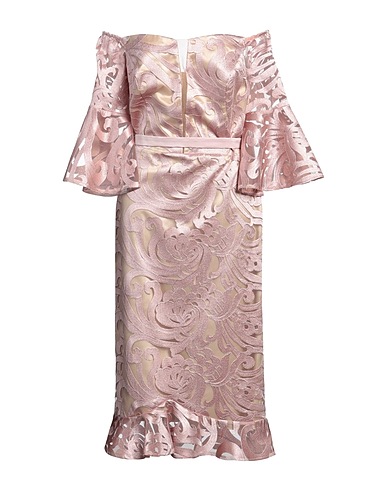 MISCHALIS ATELIER Midi dress Antique rose 100% Polyester