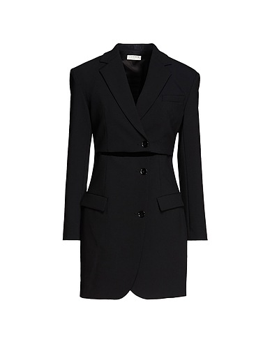 SANDRO Short dress Black 72% Polyester, 20% Viscose, 8% Elastane