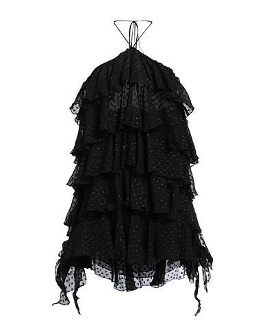 BLUMARINE Vestito corto Nero 92% Seta, 8% Poliammide