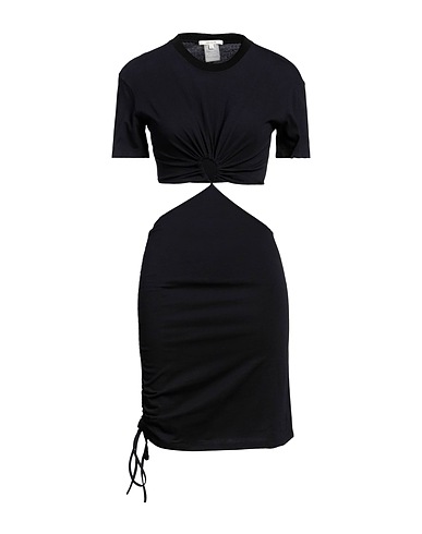 NENSI DOJAKA Short dress Midnight blue 100% Cotton