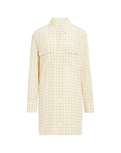 EQUIPMENT Shirt dress Cream 100% Silk