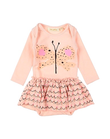 SOFT GALLERY Vestido para bebé  Pink 96% Cotton, 4% Elastane