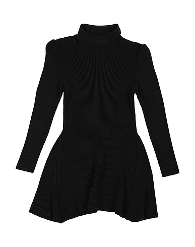 DIXIE Vestito Nero 50% Viscosa, 28% Poliammide, 22% Poliestere