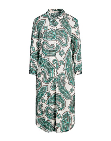 CAMICETTASNOB Midi dress Ivory 96% Viscose, 4% Elastane