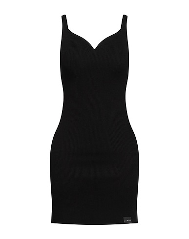 JOHN RICHMOND Vestito corto Nero 70% Viscosa, 30% Nylon