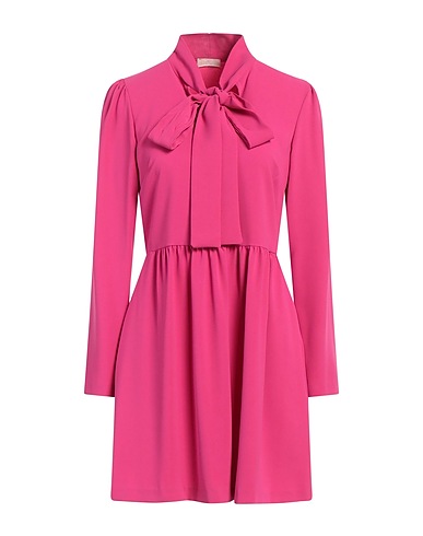 LIU •JO Short dress Fuchsia 100% Polyester