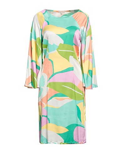 CAMICETTASNOB Sheath dress Light green 97% Viscose, 3% Elastane