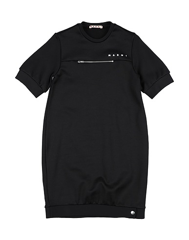 MARNI ワンピース＆ドレス ブラック ナイロン 55% / コットン 45%