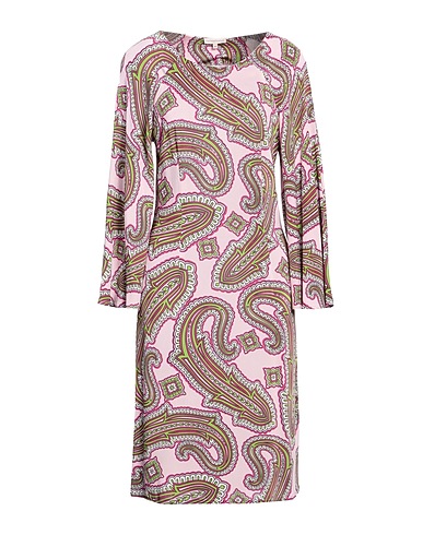 CAMICETTASNOB Midi dress Pink 96% Viscose, 4% Elastane