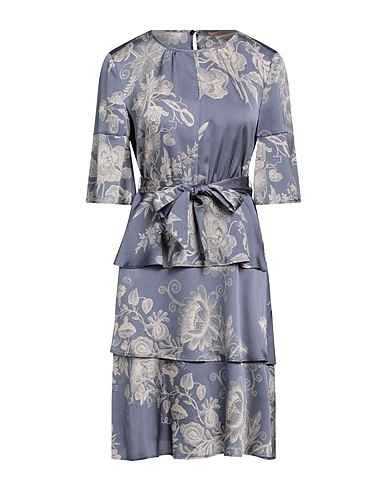 PENNYBLACK Kurzes Kleid Taubenblau 100% Polyester