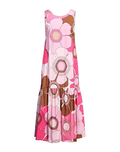 CAMICETTASNOB Robe longue 97% Coton, 3% Élasthanne