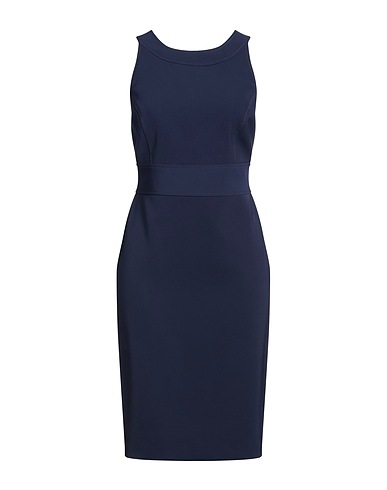 BOUTIQUE MOSCHINO Tubino Blu notte 90% Poliestere, 10% Elastan