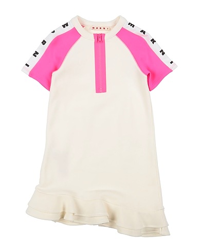 MARNI Kleid Elfenbein 100% Baumwolle