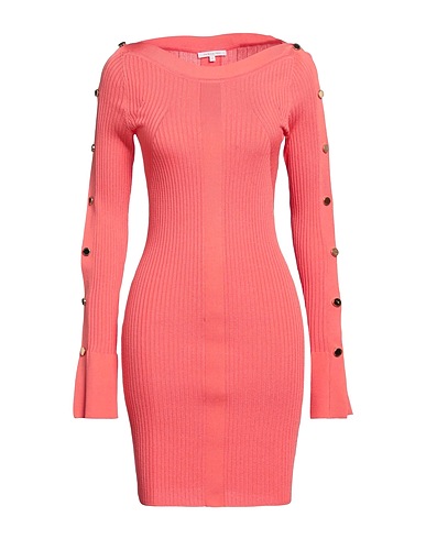 PATRIZIA PEPE Short dress Salmon pink 80% Viscose, 20% Polyamide