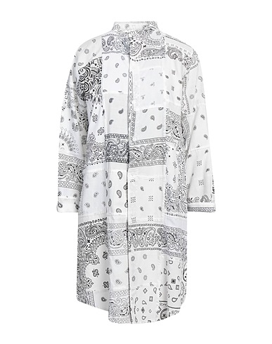 OVERLORD Shirt dress Off white 100% Cotton