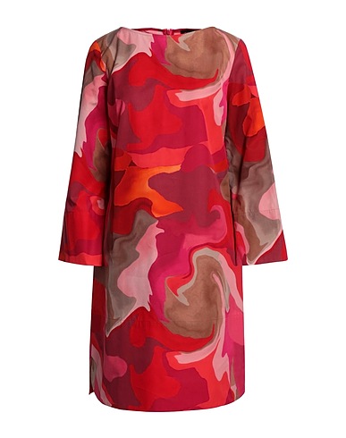 GIANLUCA CAPANNOLO Short dress Magenta 100% Cotton