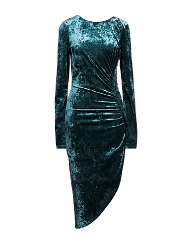 PATRIZIA PEPE ミニワンピース・ドレス ディープティール ポリエステル 90% / ポリウレタン 10%