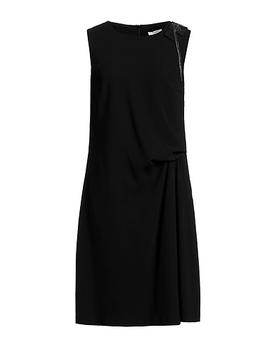 PESERICO Short dress Black 100% Polyester