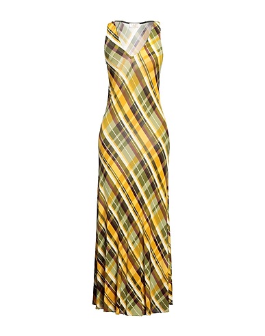 SIYU Long dress Mustard 95% Viscose, 5% Elastane