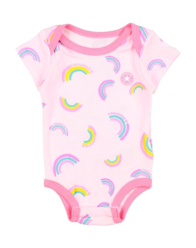 CONVERSE Body Baby RAINBOWS 3PC BOX SET Rosa 60% Cotone, 40% Poliestere