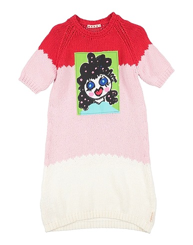 MARNI Vestito Rosso 60% Cotone, 40% Acrilico