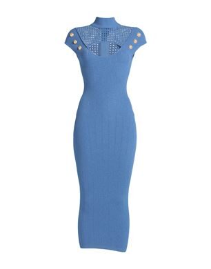 BALMAIN チューブドレス ブルーグレー レディース 122,050円
