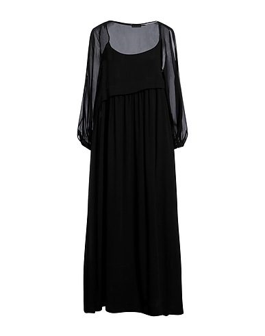 EMPORIO ARMANI Midi dress Black 100% Silk