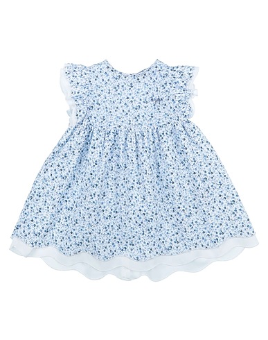 IL GUFO Vestido para bebé  Blue 100% Cotton, Elastane