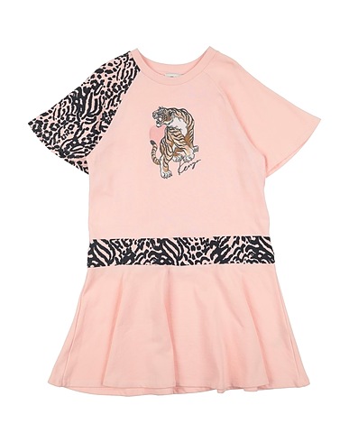 KENZO KIDS Dress Light pink 96% Cotton, 4% Elastane