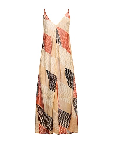 SIYU Long dress Rust 100% Ramie