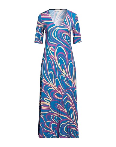 SIYU Midi dress Azure 95% Viscose, 5% Elastane
